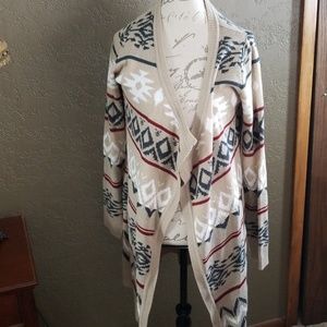 Lightweight long cardigan